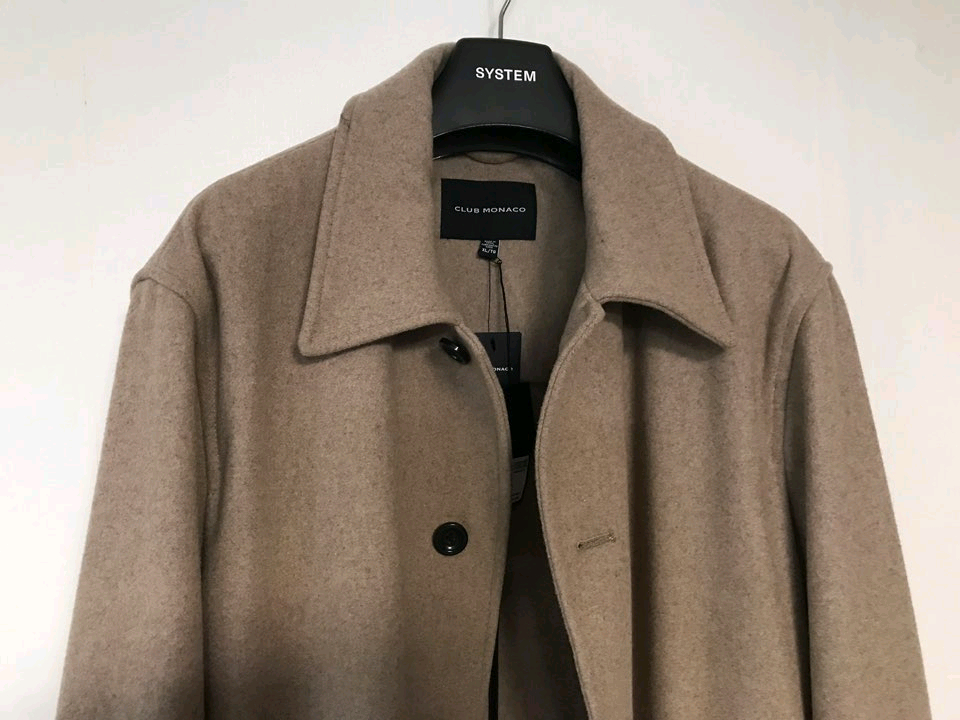 (새상품) 클럽모나코 CLUB MONACO 한섬 울 트러커 초어 블루종 XL 110 빅사이즈--1