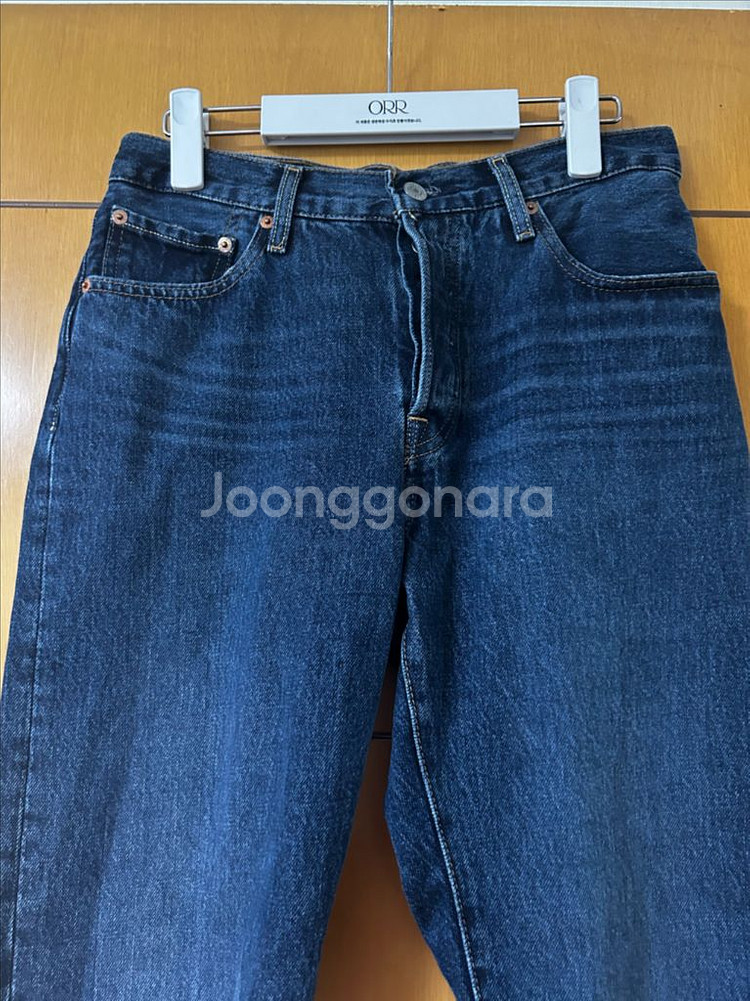 리바이스 501 여성 데님 청바지 27 / 리던 가니 토템 던스트 파사드패턴--4