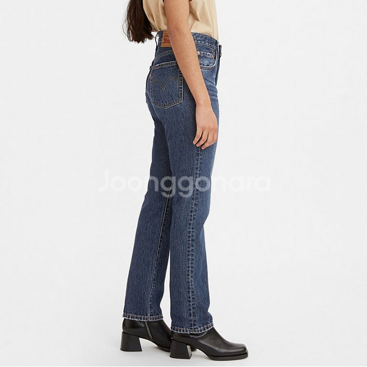 리바이스 501 여성 데님 청바지 27 / 리던 가니 토템 던스트 파사드패턴--1