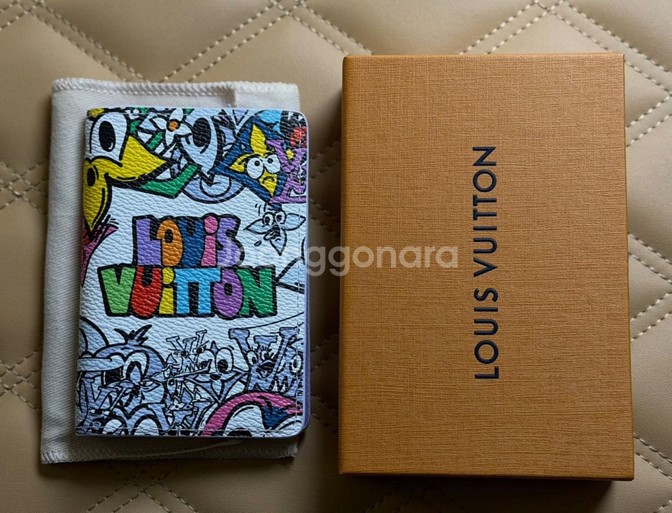 [정품] 루이비통 코믹스 오거나이저 카드지갑--0