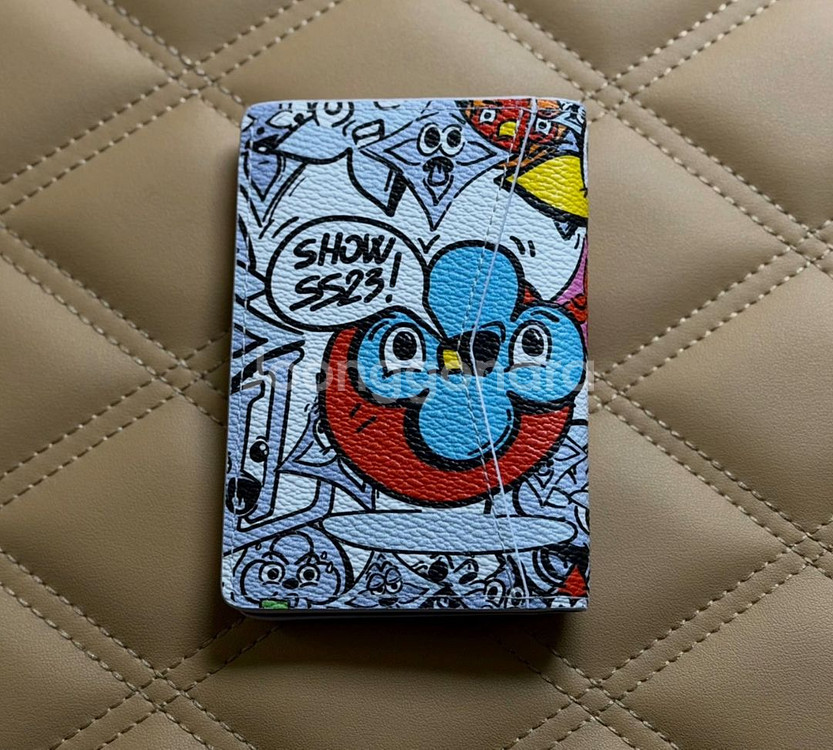 [정품] 루이비통 코믹스 오거나이저 카드지갑--2