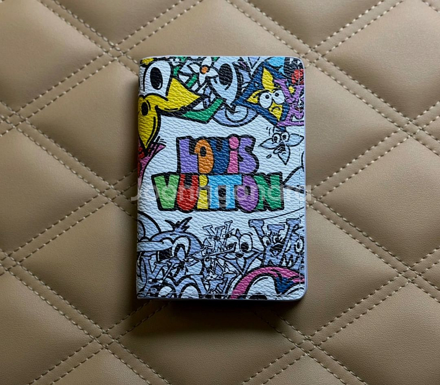 [정품] 루이비통 코믹스 오거나이저 카드지갑--3