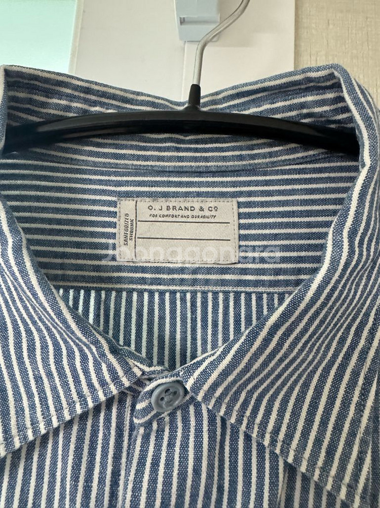 올드조 스트라이프 워크셔츠 oldjoe--1