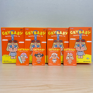 크라이베이비 여름감성 서핑 휴식 항해 인형키링 일괄