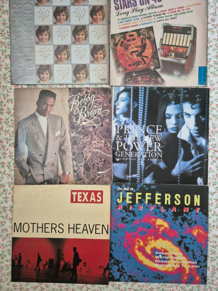 레코드판 세트 일괄 이미지