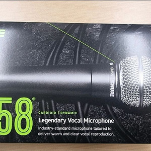슈어 SM58K-LC 보컬 마이크
