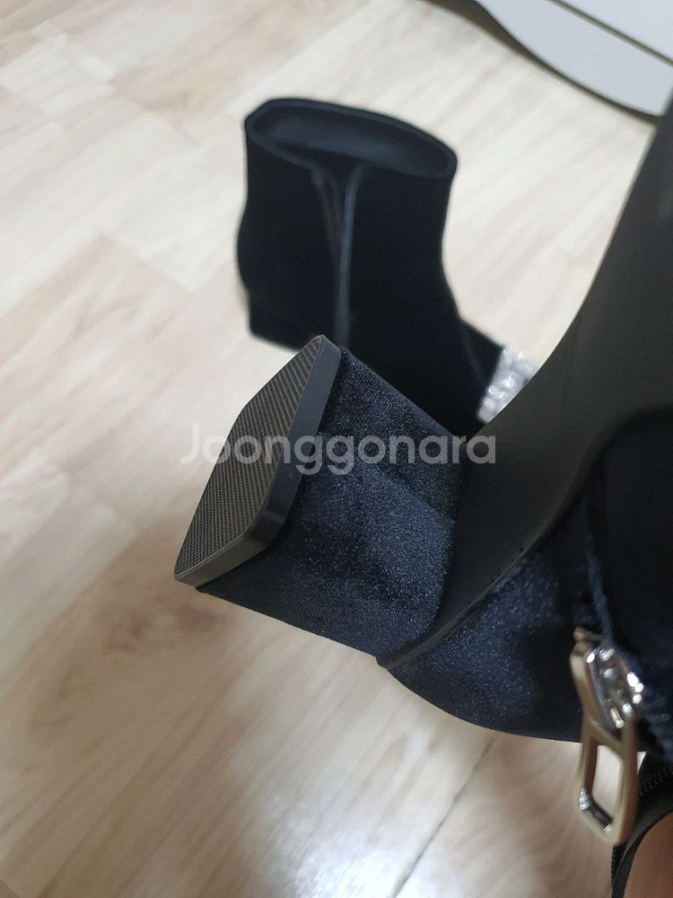 (네고가능)여성 새상품 검정250 워커부츠(상태양호)--2