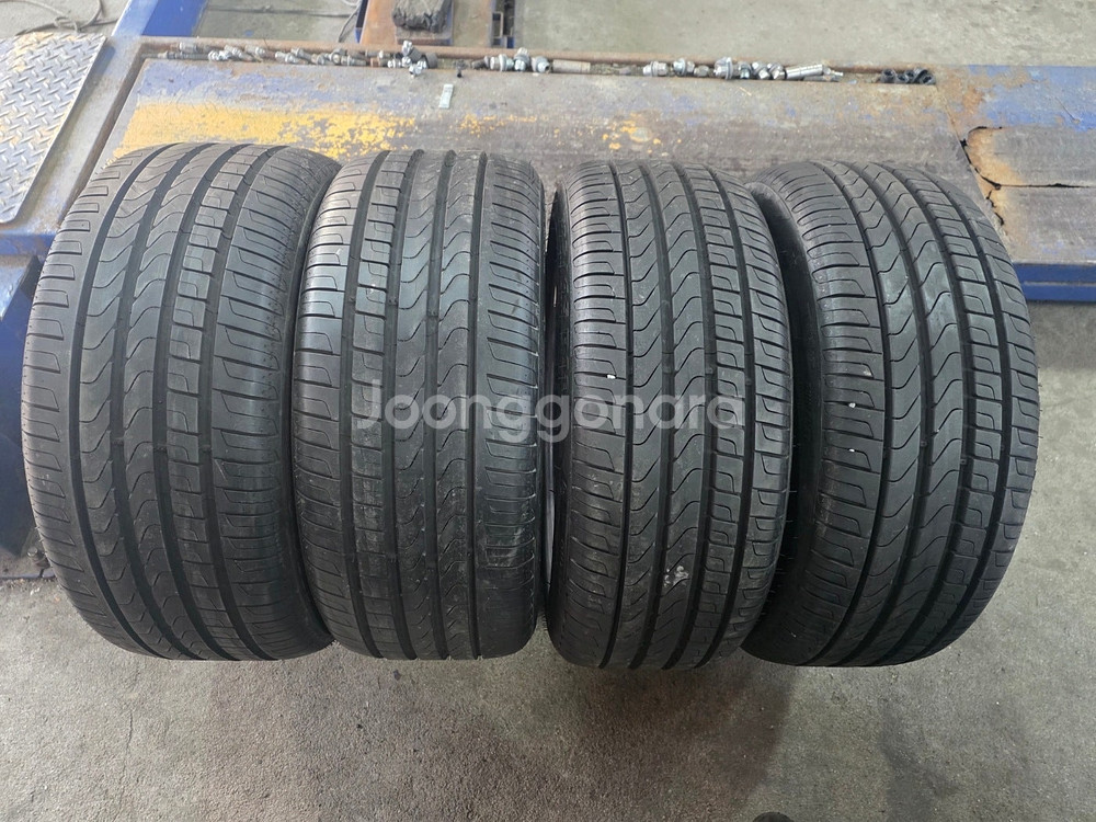 [중고타이어] 225 45 18 255 40 18 피렐리 신투라토P7 타이어 한대분--0