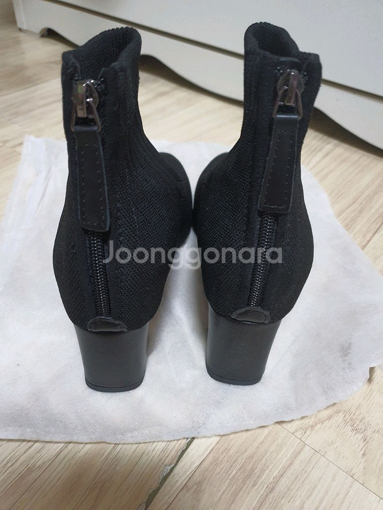 (네고가능)여성 새상품 검정250 워커부츠(상태양호)--3