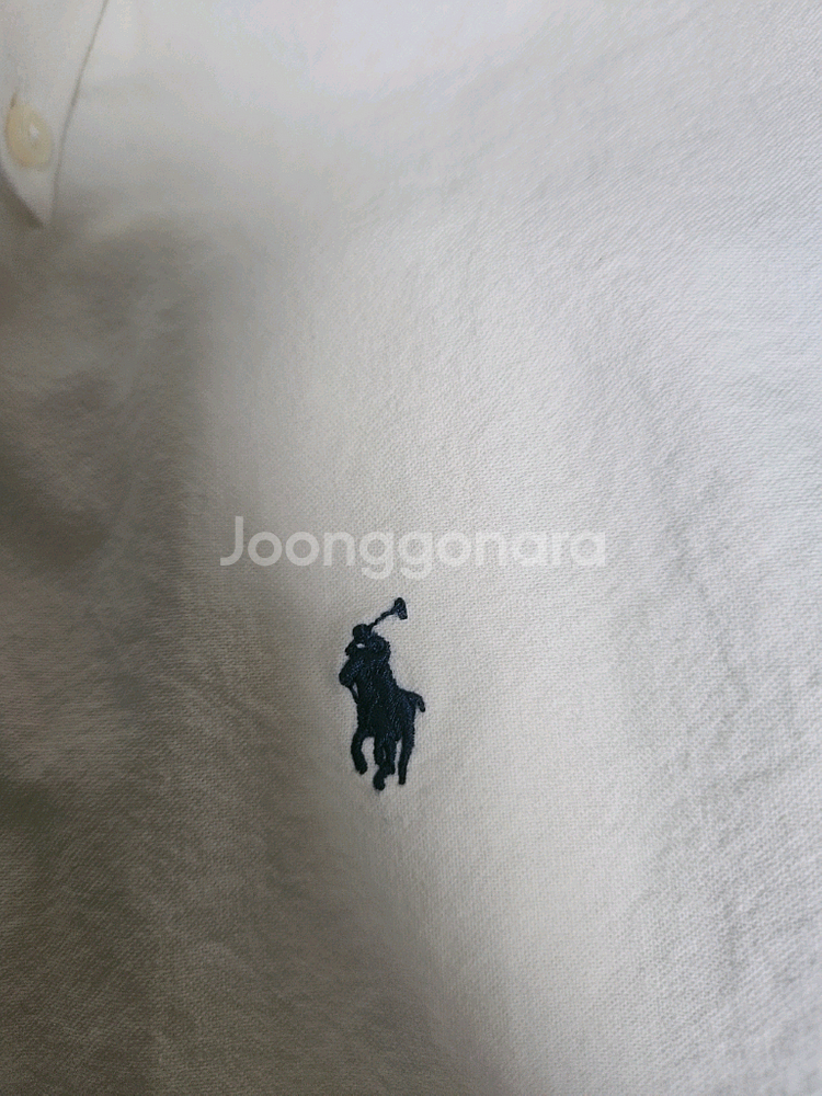 폴로 랄프로렌 화이트 셔츠남방--3
