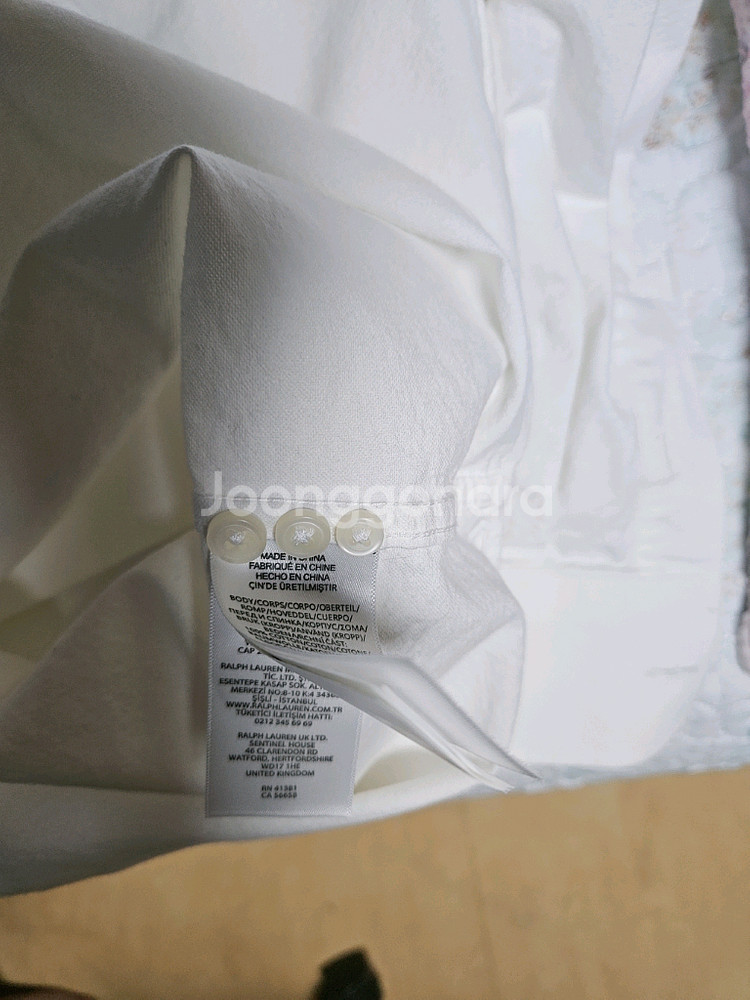 폴로 랄프로렌 화이트 셔츠남방--4