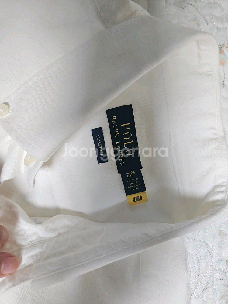 폴로 랄프로렌 화이트 셔츠남방--2