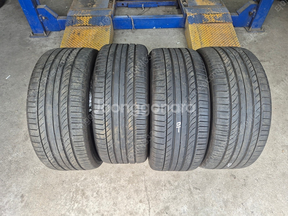 [중고타이어] 285 40 22 컨티 스포츠컨택5 타이어 한대분 ​--0