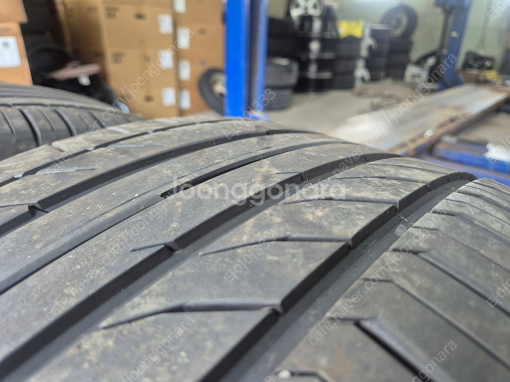 [중고타이어] 285 40 22 컨티 스포츠컨택5 타이어 한대분 ​--1