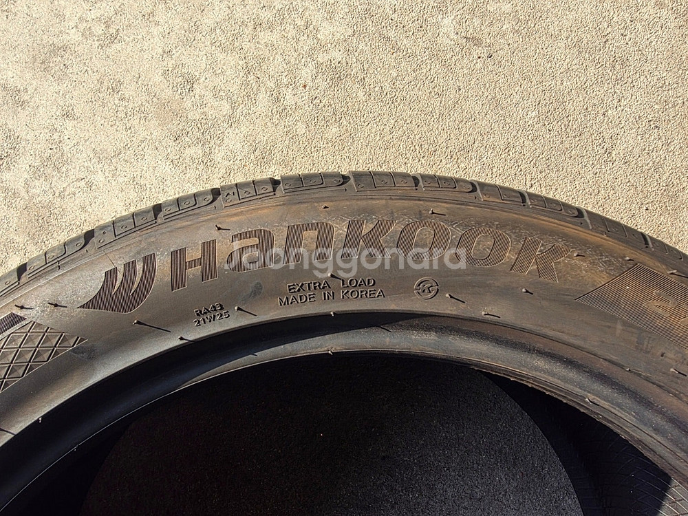 [중고타이어] 245 45 20 275 40 20 한국 HPX 타이어 한대분--3