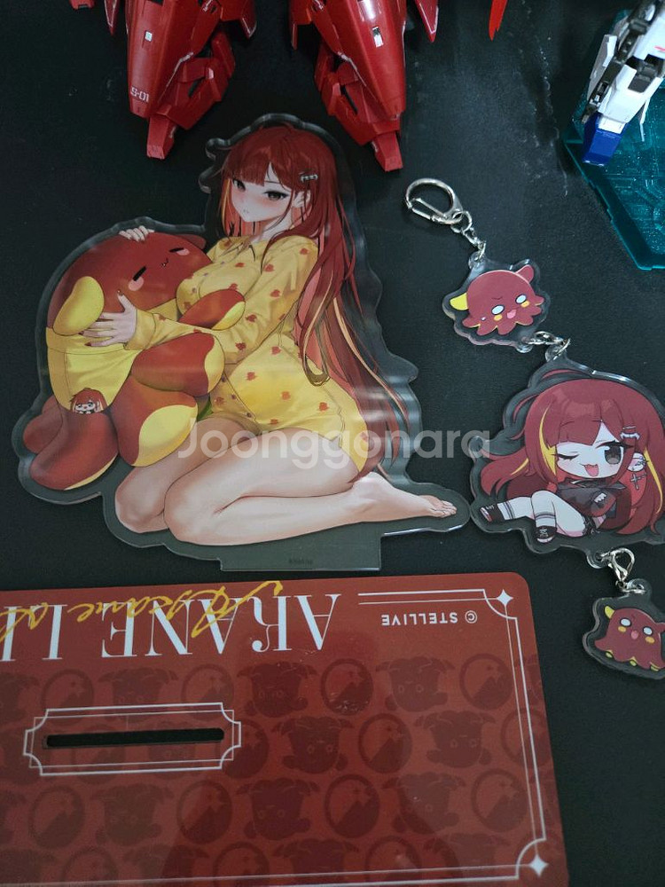 스텔라이브 아카네리제 2023 생일 굿즈 아크릴 키링--0