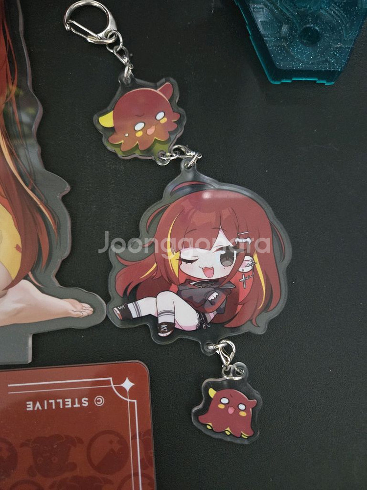 스텔라이브 아카네리제 2023 생일 굿즈 아크릴 키링--2