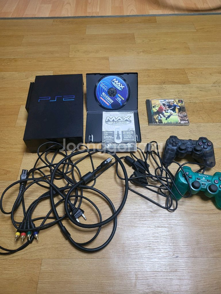 PS2 MAX 게임기 세트--0