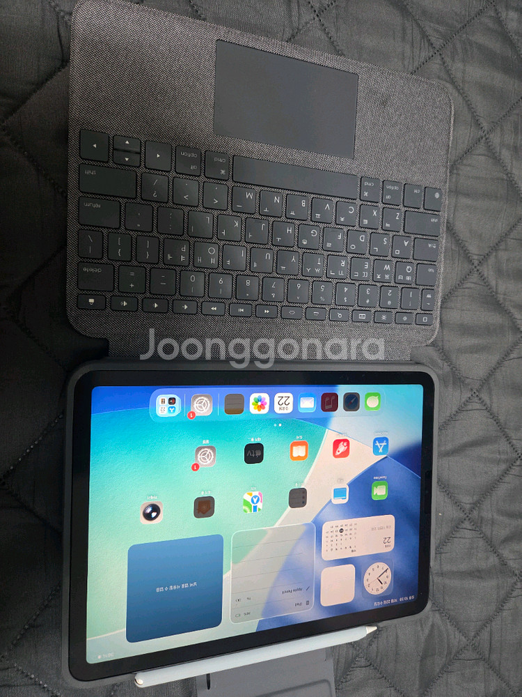아이패드에어5+애플펜슬2+키보드케이스--0