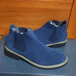 265 새상품 소가죽 세무 가죽 워커 부츠 운동화