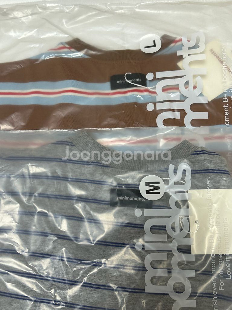 미니모먼츠 어텀라인티셔츠 일괄--0