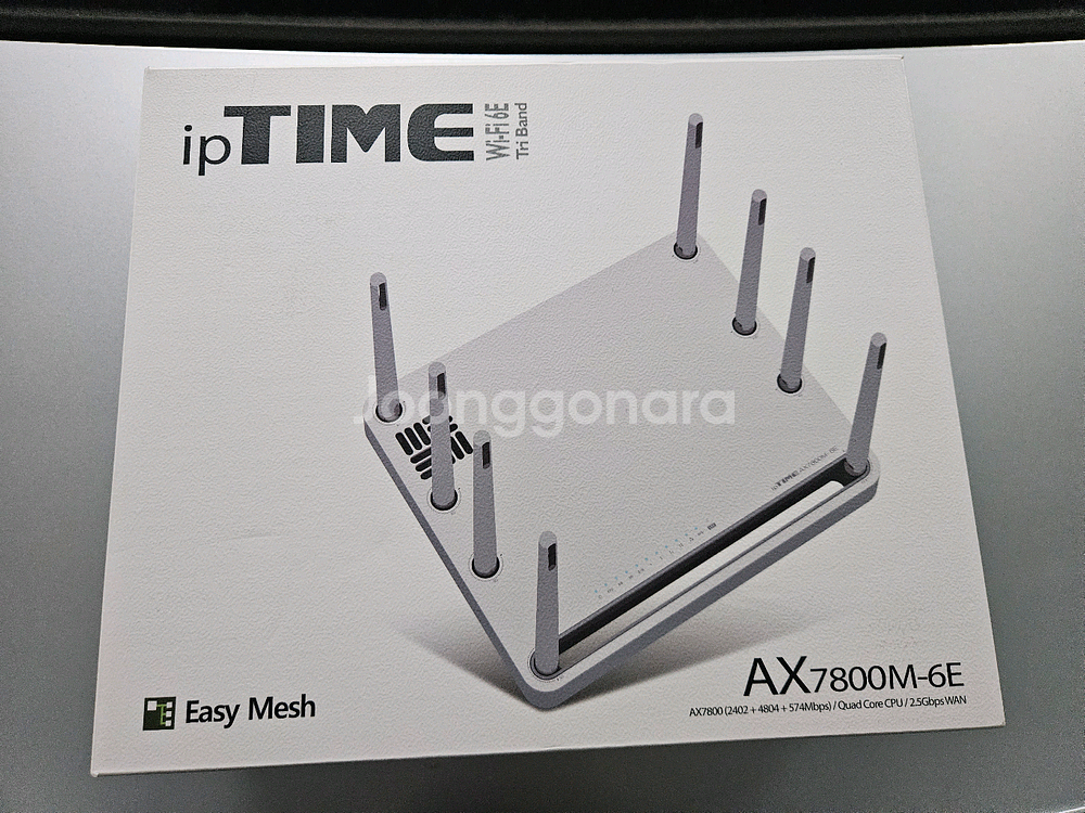 ipTIME AX7800M-6E WiFi6 공유기 미개봉 새제품 팝니다--0