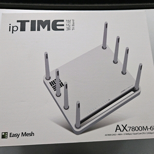 ipTIME AX7800M-6E WiFi6 공유기 미개봉 새제품 팝니다