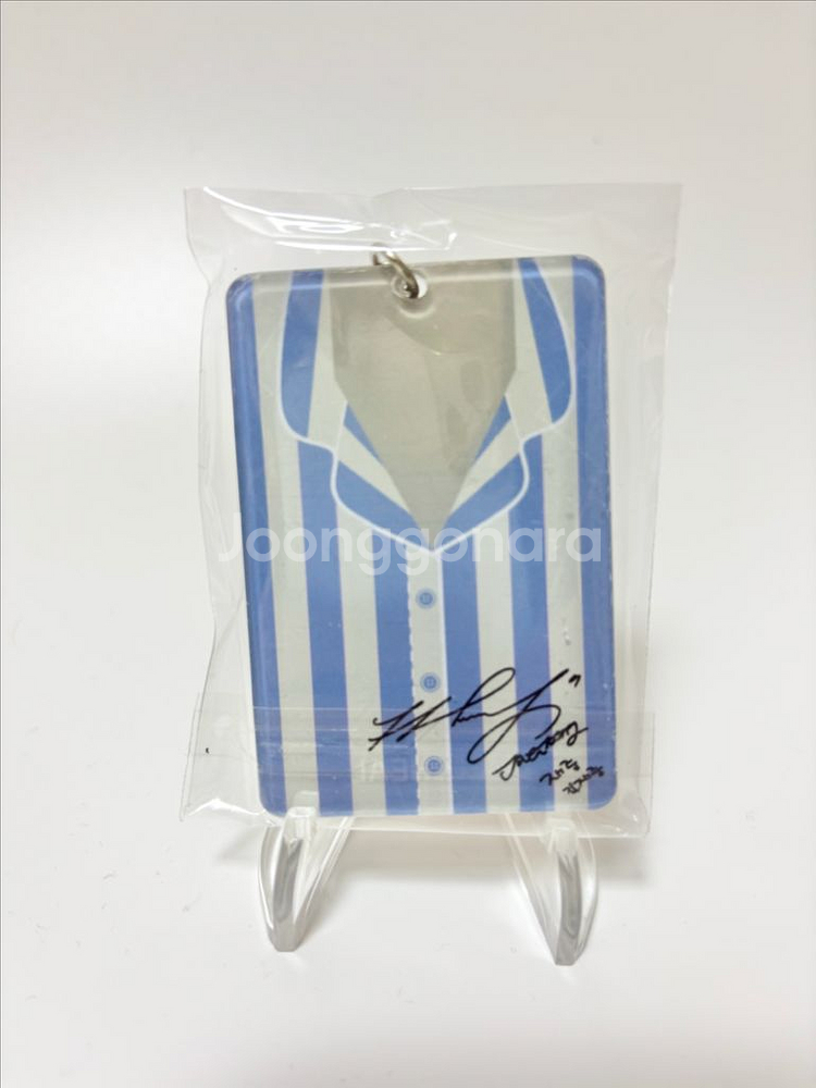 김재중 아크릴 키링 굿즈 한정판 미공포 정품 포토카드 포카 싸인 메디힐--1