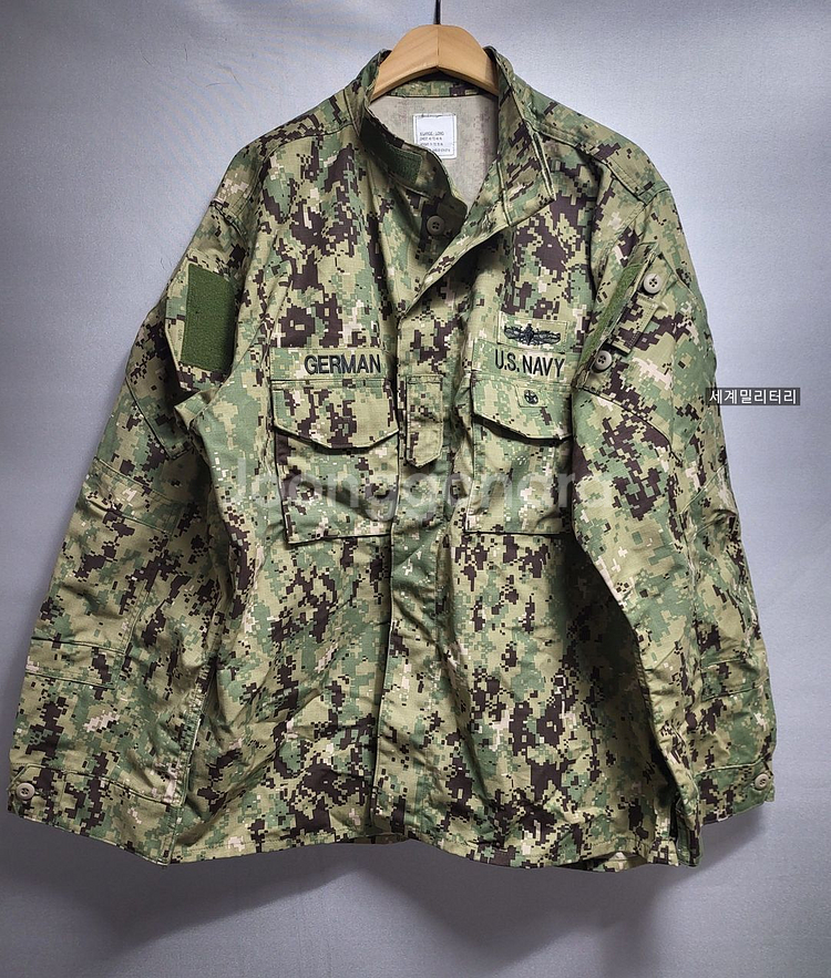 115~120 미해군 특수부대 네이비씰 오리지날 AOR2 전투복 상의--0