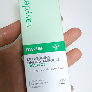 이지듀 DW-EGF 멜라토닝 원데이 앰플 시카 알로에, 1개, 15ml 2만원 무배송
