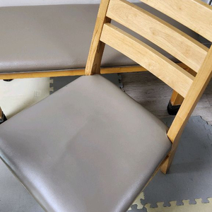 원목식탁의자베이지