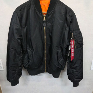 알파인더스트리 겨울용 ma-1 항공자켓 m