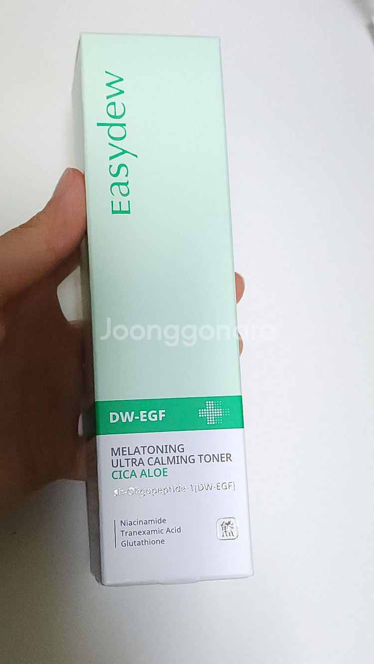 이지듀 DW-EGF 멜라토닝 울트라 카밍 토너 시카 알로에 130ml 대웅제약 2만원 무배송--0