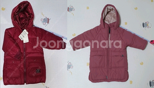 남아 여아 아우터 무스탕 가디건 바람막이 롱패딩--5