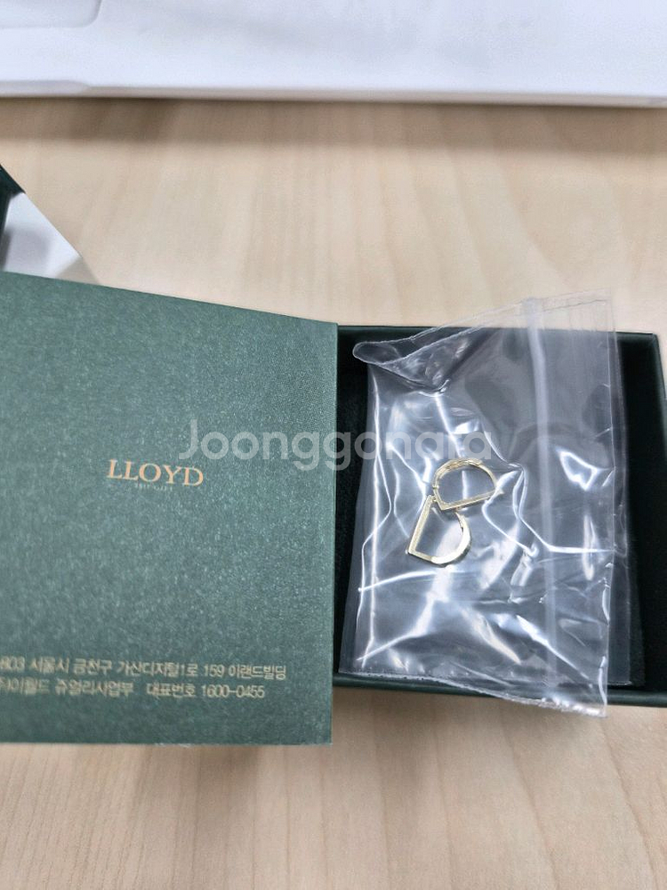 로이드 10k 원터치 귀걸이--4