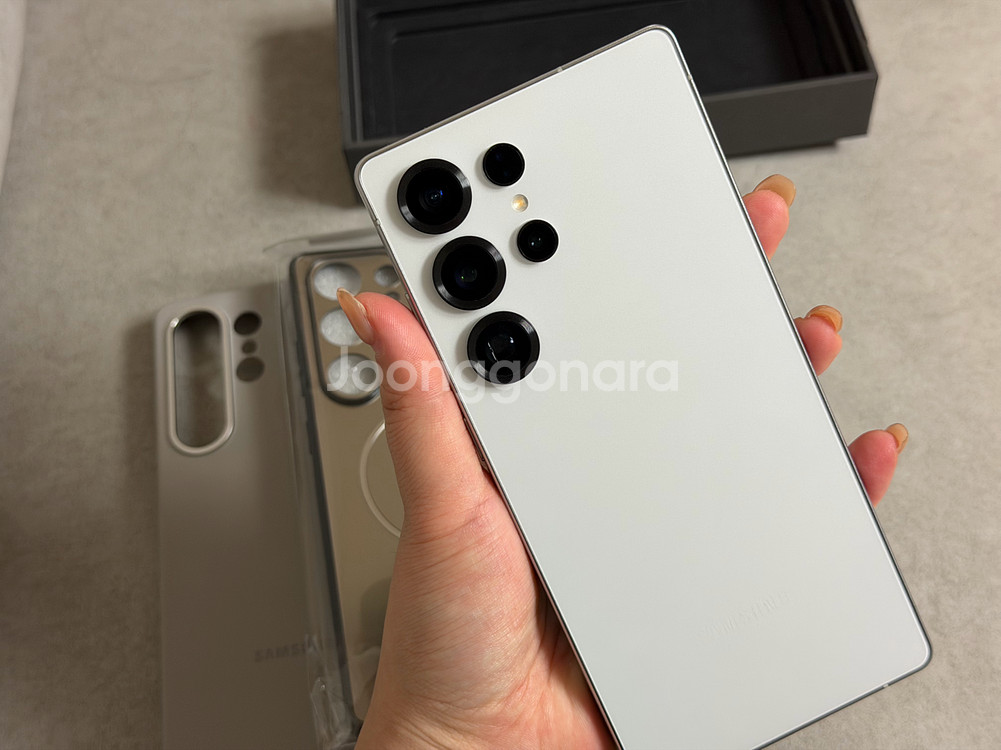 갤럭시 S25 울트라 256GB 화이트 자급제 공기계 (한달 사용)--4