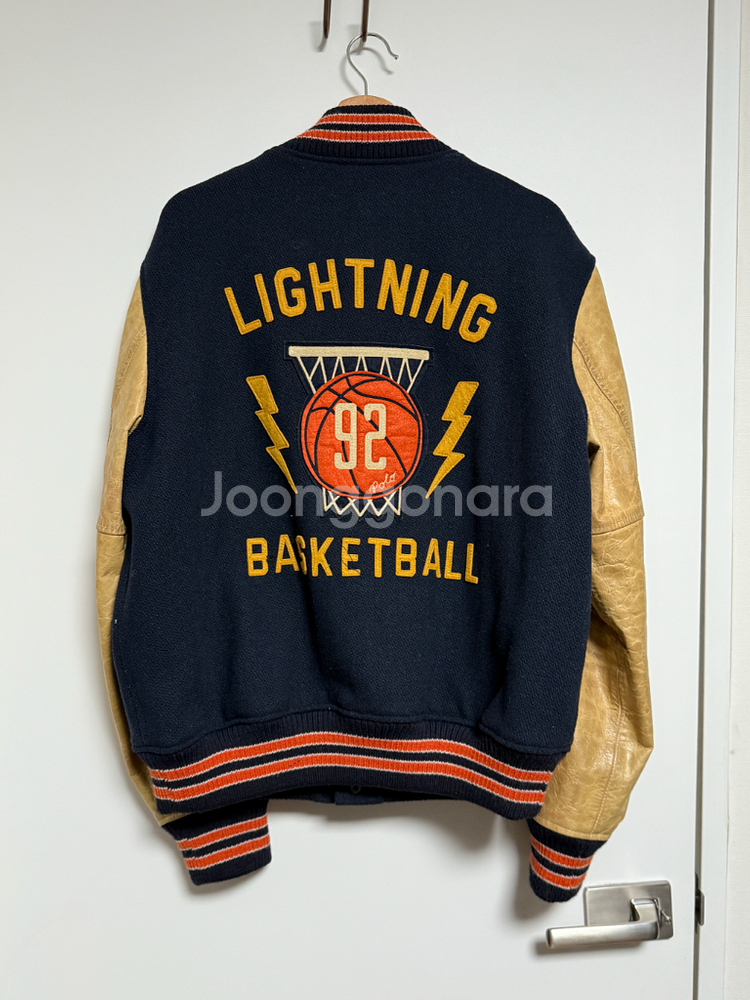 폴로 랄프로렌 바시티 / L사이즈 농구 베이스볼 자켓--2