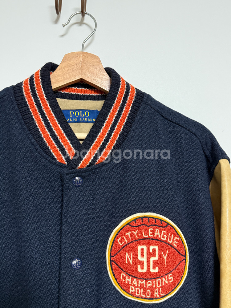 폴로 랄프로렌 바시티 / L사이즈 농구 베이스볼 자켓--1