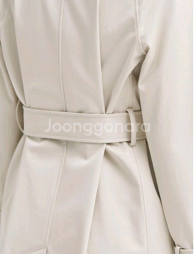 띠어리 본드 트윌 클래식 트렌치코트 0사이즈(국내44~55사이즈)--2