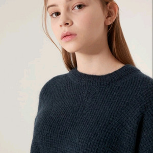 SJSJ 백리본 모헤어 울블렌드 니트 스웨터 프리사이즈