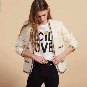 산드로 트위드 자켓 55사이즈