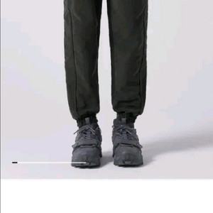 준지 사이드 절개 디테일 조거 팬츠 그레이 48