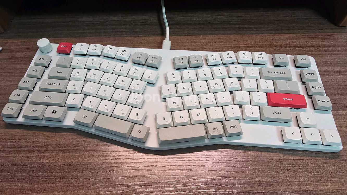 키크론K15 PRO MAX #기계식 키보드 #저소음적축 #로우프로파일 #인체공학--1