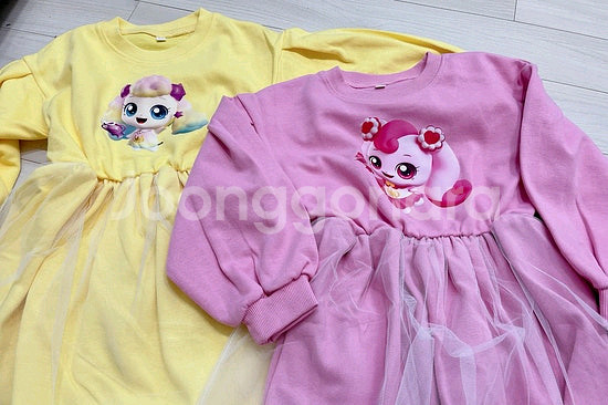 새상품 캐치티니핑 핑크 롱 원피스--0