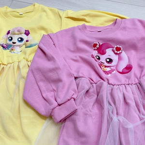 새상품 캐치티니핑 핑크 롱 원피스