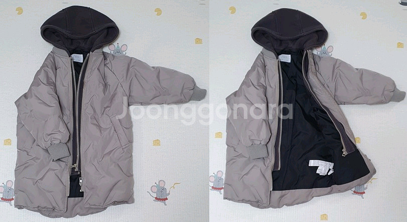 남아 여아 아우터 사계절 가디건 바람막이 청자켓 롱패딩--1