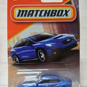 매치박스 스바루 WRX S4 STI 블루 다이캐스트 레어템 미개봉 새상품