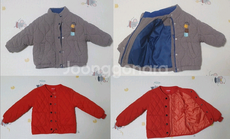 남아 여아 아우터 사계절 가디건 바람막이 청자켓 롱패딩--6