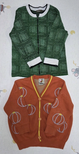 남아 여아 아우터 사계절 가디건 바람막이 청자켓 롱패딩--7