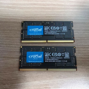 Crucial DDR5 96GB (2x48GB) 노트북 램